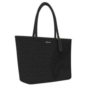 RAISED CHECK TOTE
